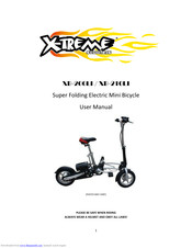 X-TREME Scooter XB-210LI User Manual