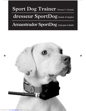 Petsafe Sport Dog Trainer Owner's Manual