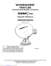 Winegard SK-7003 Mount Operation Manual