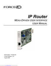 Force 10 770-0015-BL User Manual