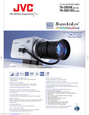Jvc Super LoLux TK-C9510E Specifications