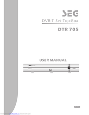 Seg DTR 705 User Manual