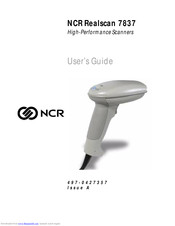 NCR Realscan 7837 User Manual