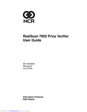 NCR RealScan 7802 User Manual