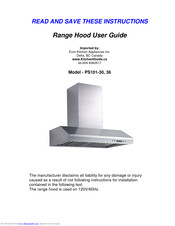 Euro Kitchen Appliances PS101-30 User Manual