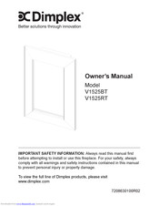 Dimplex IN-STUD V1525BT Owner's Manual