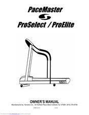 PaceMaster Pro Elite Plus II Club LT Treadmill Left End Cap 