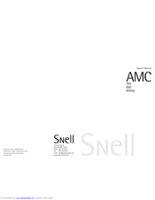Snell AMC700 Owner's Manual