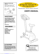 Weslo WLEVEX14500 Manual