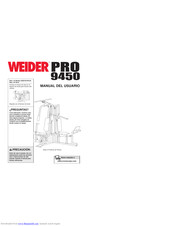 Weider Pro 9450 Manuals ManualsLib