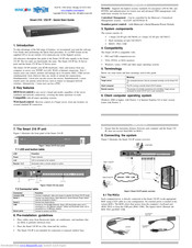Tripp Lite Minicom Smart 232 IP Quick Start Manual