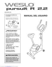 Weslo Pursuit R 2.2 Manual Del Usuario
