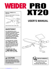 Weider WEBE34111B User Manual