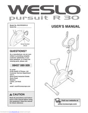 Weslo WLEVEX0916.0 User Manual