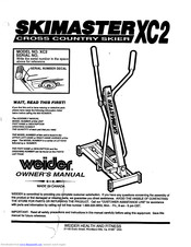 Weider Ski Master Xc2 Manual