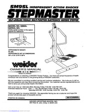 Weider Stepmaster Sm9sl Owner's Manual