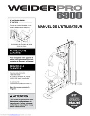 Weider pro 6900 exercise best sale chart pdf