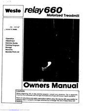 Weslo TL151E Manual
