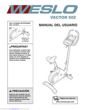 Weslo WLEVEX24920 Manual Del Usuario