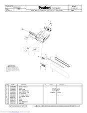 Poulan pro PLN3516F Manuals | ManualsLib