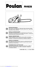 Poulan Pro PN4620 Instruction Manual