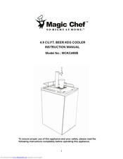Magic Chef MCKC490B User Manual