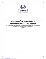Mellanox Technologies InfiniScale MTS3600Q-2BNC User Manual