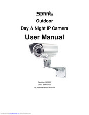 Sprint SC Outdoor Day & Night IP Camera User Manual