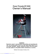Berkley Tool BT-5020 Owner's Manual