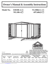 Arrow WL108-A Owner's Manual & Assembly Instructions