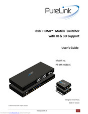 PureLink PT-MA-HD88-C User Manual