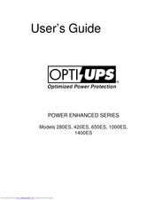 OPTI-UPS 420ES User Manual