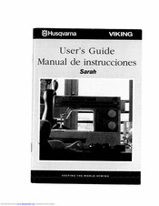 Husqvarna Viking Sarah User Manual