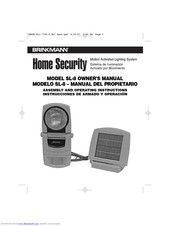Brinkmann Home Security 821-8000-0 Owner's Manual