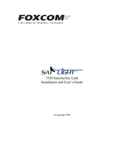 Foxcom Satlight 7320 Installation And User Manual