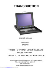 Transduction TR-9200 User Manual