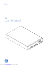 GE Security VSR-300 User Manual