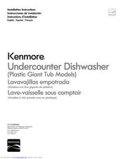 Kenmore 66513734K604 Installation Instructions Manual