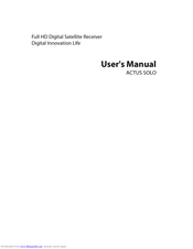 Digital Innovation Life Actus Solo User Manual