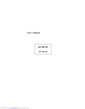 Advantech RS-100-RT User Manual