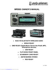 poly-planar MRD85i Owner's Manual