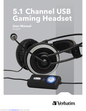 Verbatim 5.1 Channel USB Gaming Headset User Manual