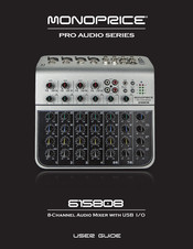 Monoprice Pro Audio 615808 User Manual