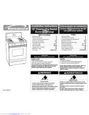 Kenmore 66575775891 Installation Instructions Manual