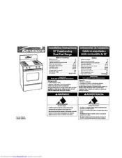 Kenmore 66575964300 Installation Instructions Manual