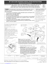 Kenmore 79036673400 Installation Instructions Manual