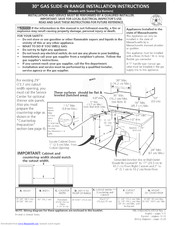 Kenmore 79036693501 Installation Instructions Manual