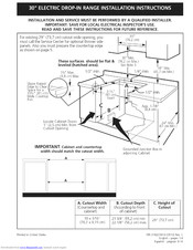 Kenmore 79045494504 Installation Instructions Manual