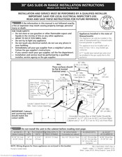 Kenmore 79036903 Installation Instructions Manual