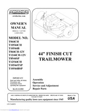 Swisher T10544CH Owner's Manual